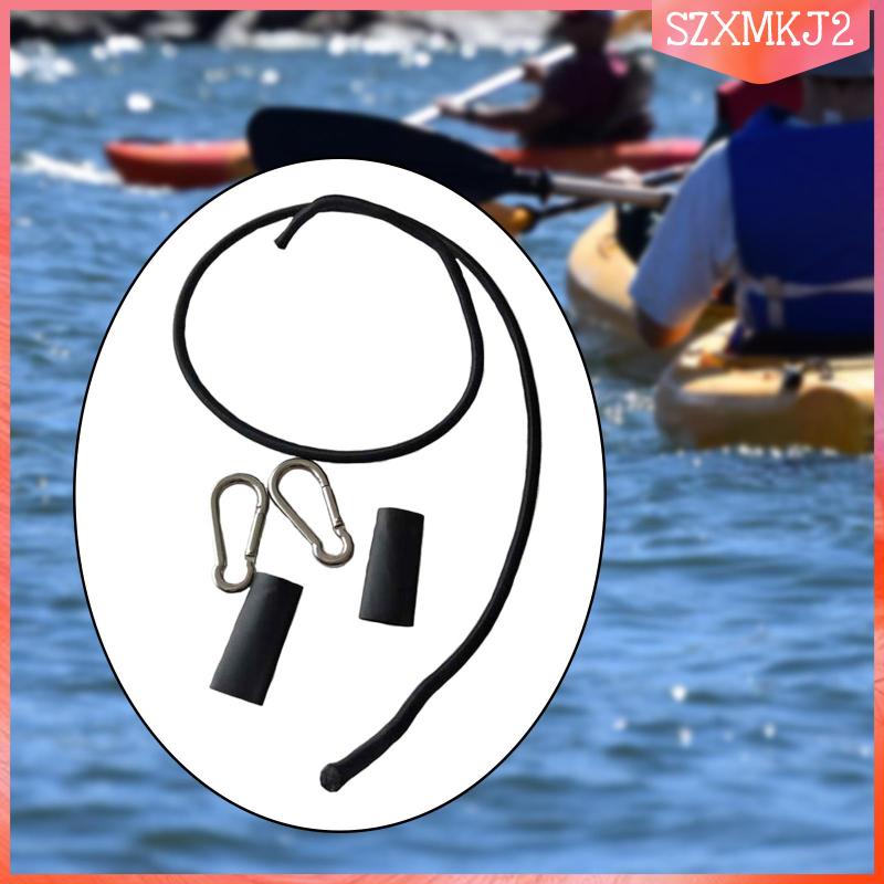 Dây Bungee Màu Đen Dày 6mm 16 inch Dùng Cho Xe Đạp / Cắm Trại