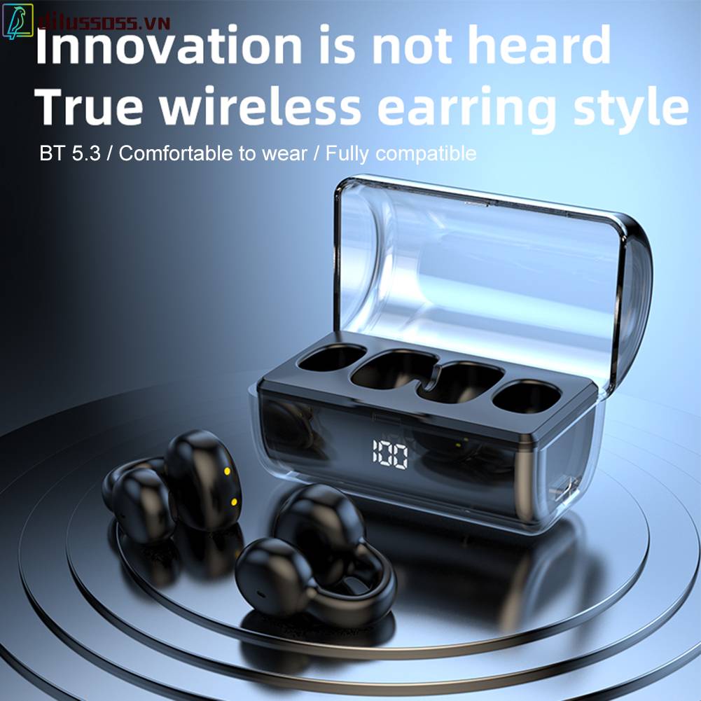 Tai Nghe Nhét Tai Bluetooth 5.1 Màn Hình Kỹ Thuật Số Chống Thấm Nước