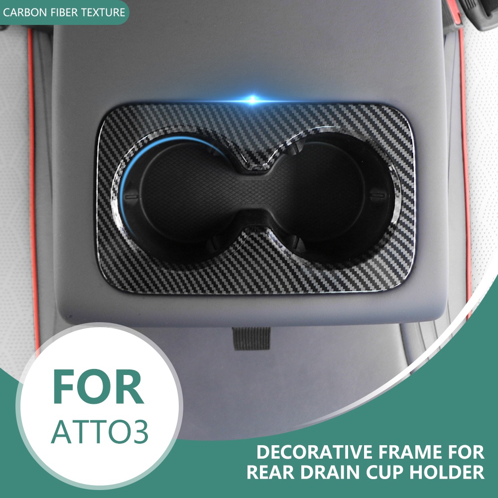 Khung Viền Hộp Tỳ Tay Bằng ABS Cho Xe Hơi BYD YUAN PLUS ATTO 3 2022 2023