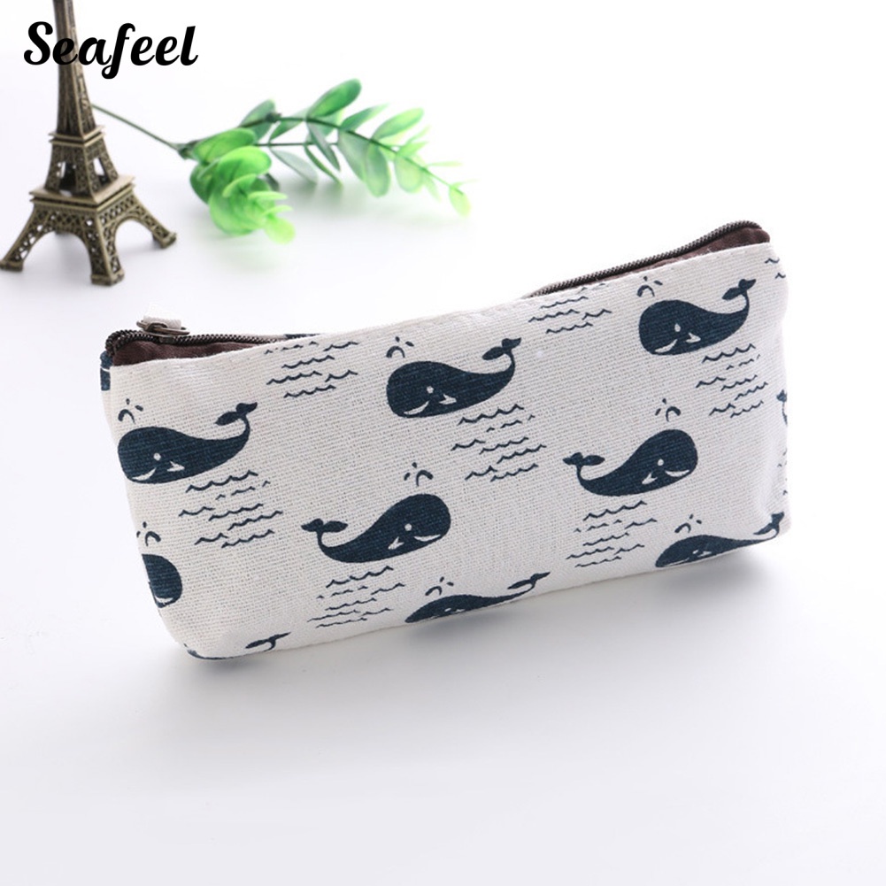 Bóp Viết In Hình Cá Voi Dễ Thương Cho Bé