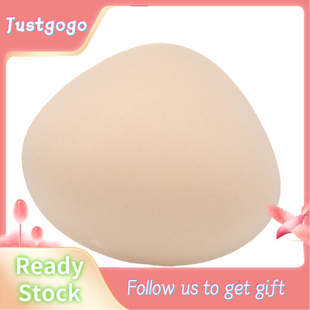 Justgogo Breast Form For Mastectomy Soft Cotton Prosthesis Insert Bra ABE