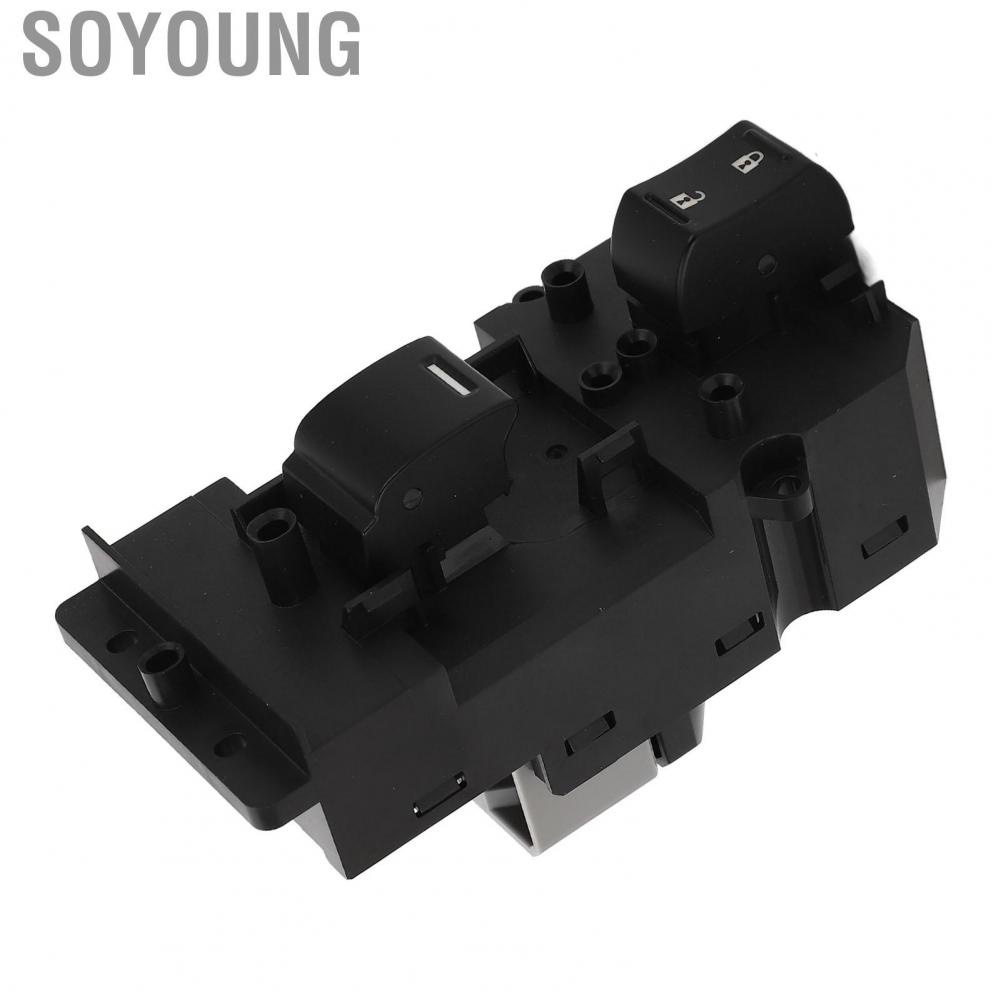 Soyoung Electric Power Window Switch  Crack High Strength Easy Installation Car Long Lasting Durable 35760 TB0