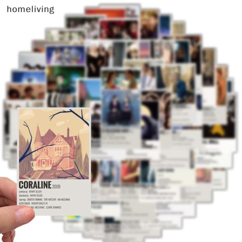 Bộ 64 Miếng Dán Trang Trí Hành Lý / Guitar Bằng PVC In Họa Tiết Graffiti Độc Đáo Xinh Xắn