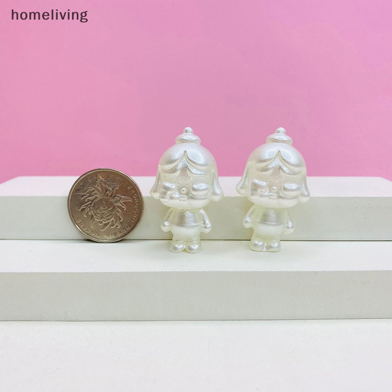 Set 2 Móc Khóa Búp Bê 3D Bằng Gỗ Phát Sáng Nhiều Màu Sắc DIY