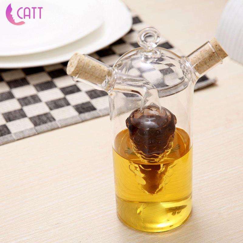 Bình Đựng Dầu Olive 2 Trong 1 Tiện Dụng Cho Nhà Bếp
