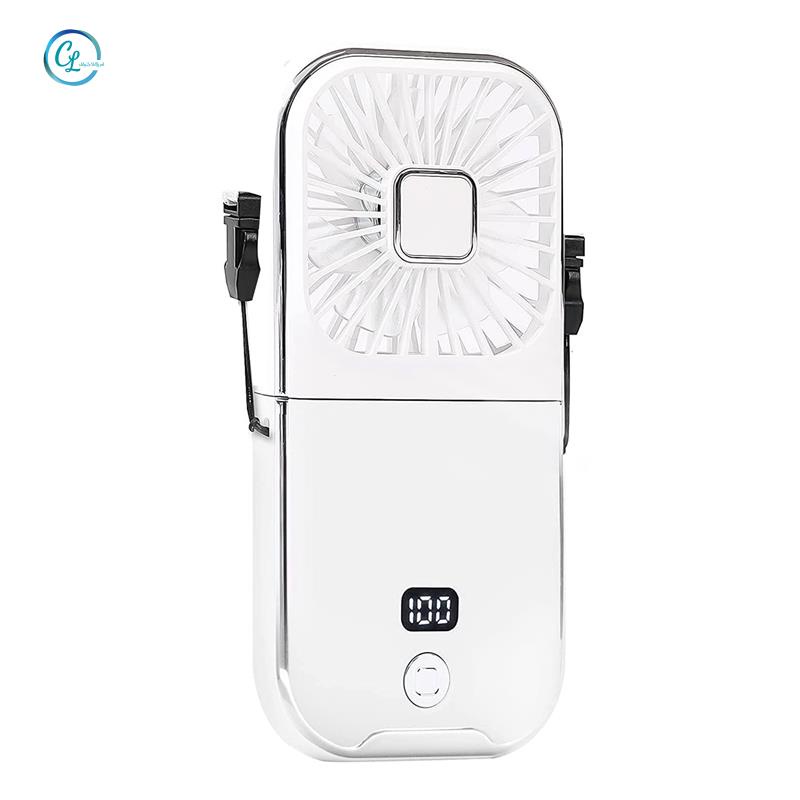 1 Quạt USB Mini Cầm Tay 4 Tốc Độ Có Thể Gập Lại Cho Văn Phòng / Lái Xe