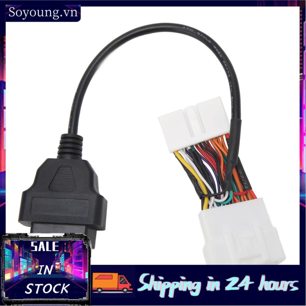 Soyoung OBD2 Splitter  Aging Professional Diagnostic Cable Easy Installation High Toughness Reliable Abrasion Resistant for Car