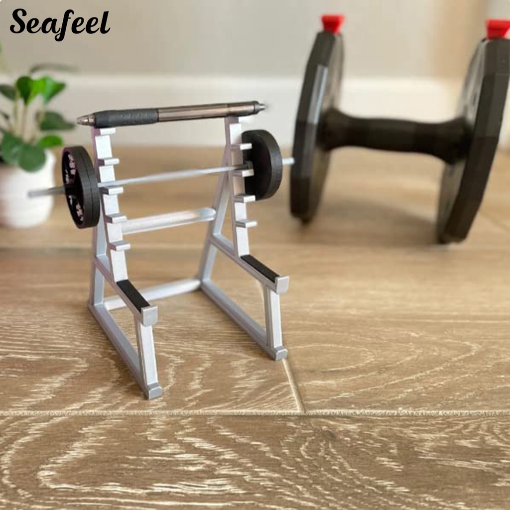 Giá Đỡ Bút Bằng Nhựa Hình Quả Tạ Đa Năng Tiện Dụng