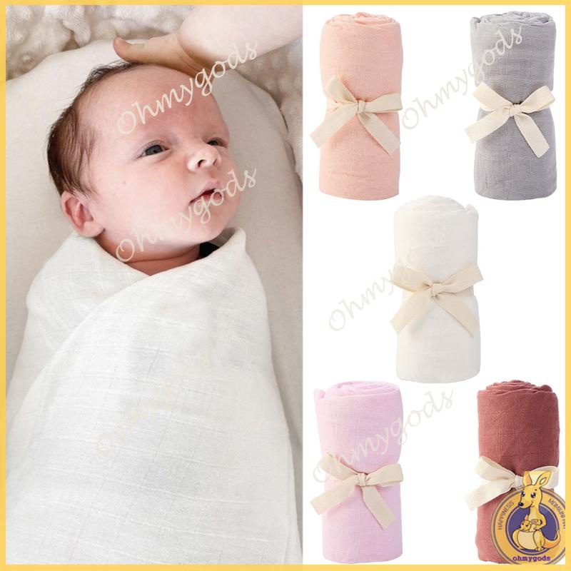 Chăn Quấn Em Bé Chất Liệu Cotton Mềm Mại 100x100cm