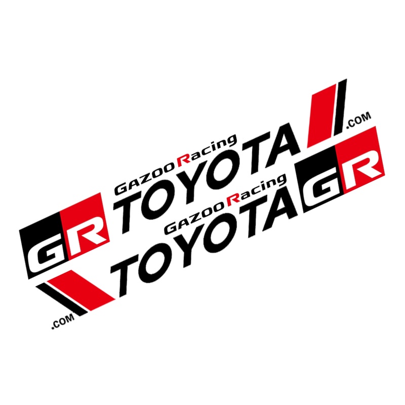 TOYOTA Đề Can Dán Trang Trí Xe Hơi Chống Trầy Chống Nước Cho Agya Raize Calya Avanza Veloz Rush Kijiang Innova Yaris Corolla Cross bZ4X RAV4