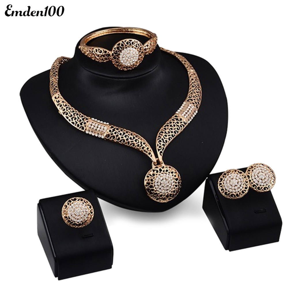 Bộ 4 Phụ Kiện Trang Sức Thời Trang Nữ Tính