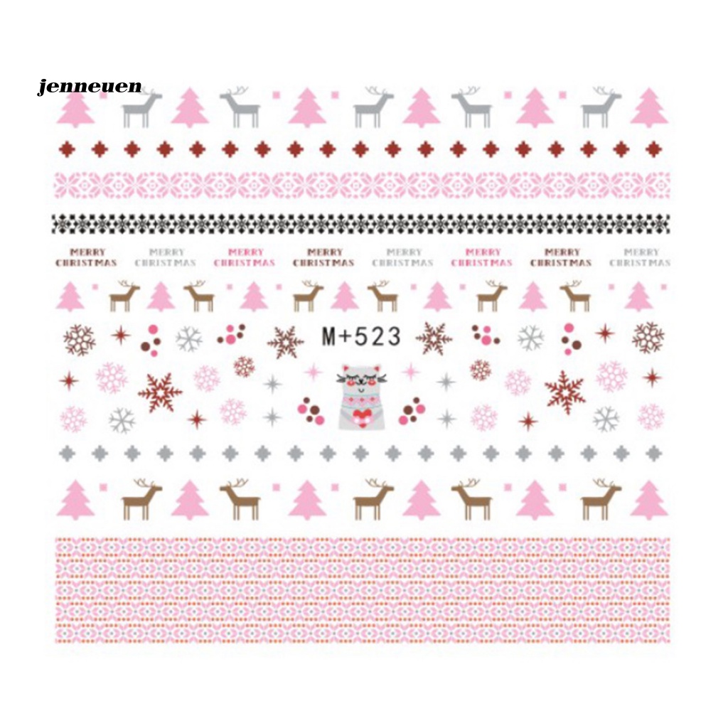 Miếng Dán Trang Trí Móng Tay Nghệ Thuật Chống Nước