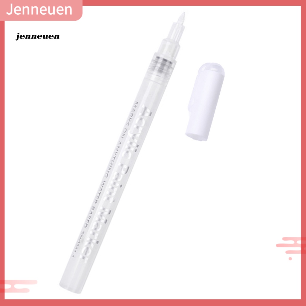 Bút Vẽ Trang Trí Móng Nghệ Thuật Có Thể Tái Sử Dụng Với Tay Cầm Dài Màu Sắc Tương Phản Cho Nữ