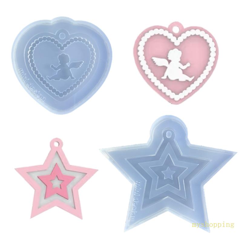 Khuôn Làm Mặt Dây Chuyền Hình Thiên Thần Có Thể Tái Sử Dụng