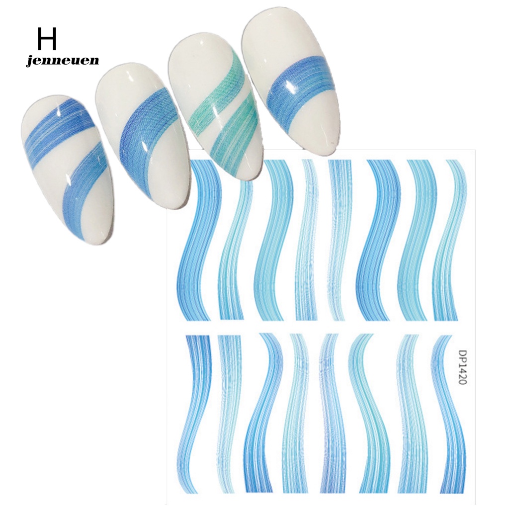 Miếng Dán Trang Trí Móng Tay Siêu Mỏng Họa Tiết Dập Nổi Xinh Xắn