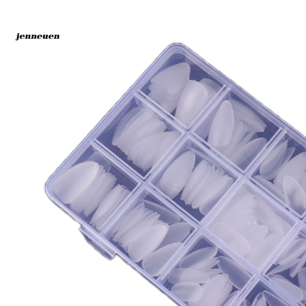 Bộ 300 Móng Tay Giả 15 Ngăn Dạng Nhấn Tiện Dụng