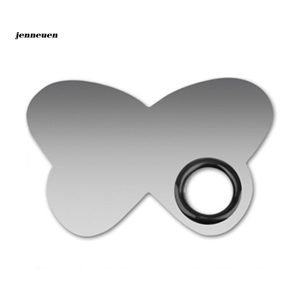 Bảng Màu Vẽ Móng Nghệ Thuật Bằng Thép Không Gỉ Hình Bướm Nhiều Màu Sắc DIY