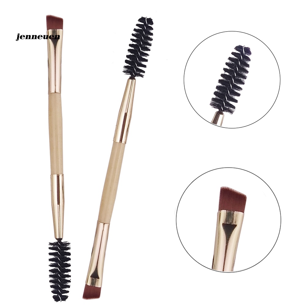 Cọ Trang Điểm Lông Mày Lông Mi Lông Mày Hai Đầu Mềm Bằng Tre