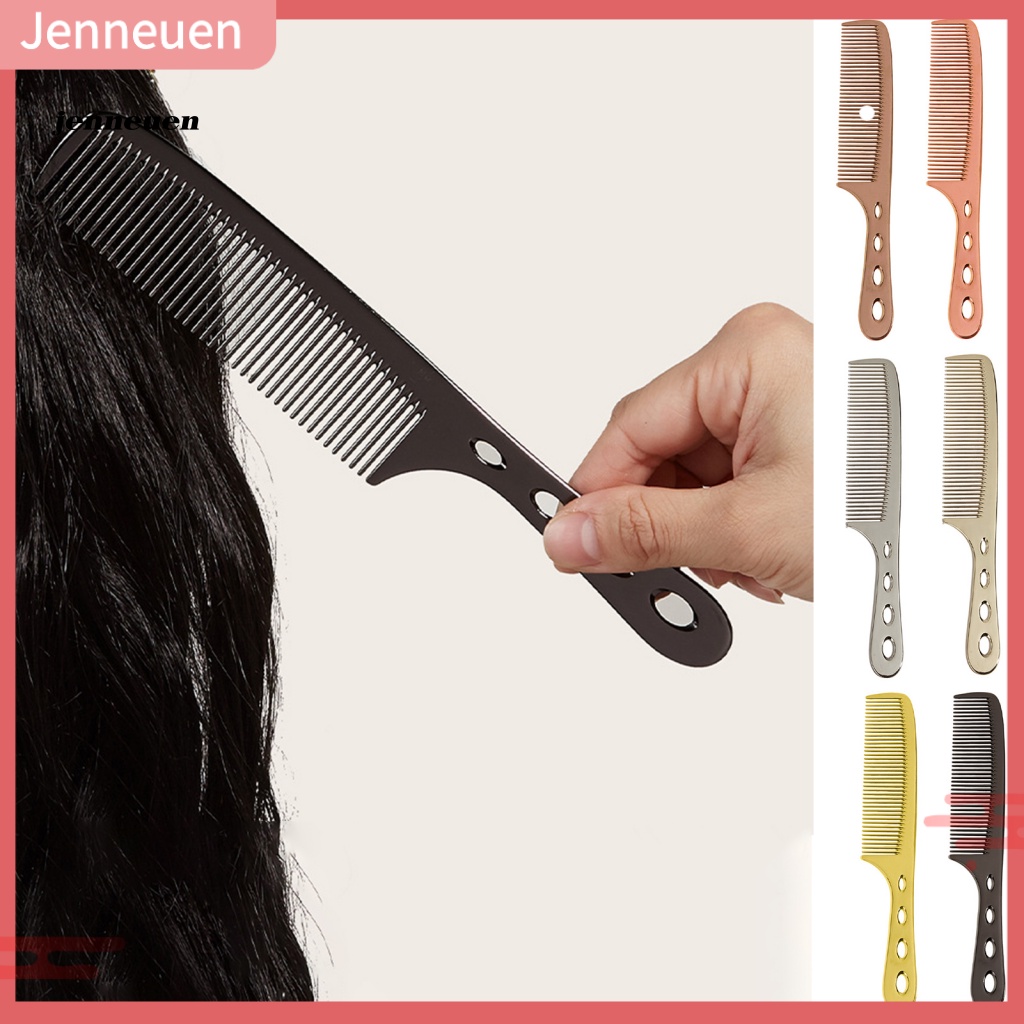 Lược Chải Tóc Bằng Hợp Kim Nhôm Chống Rối Tiện Dụng Cho Nam