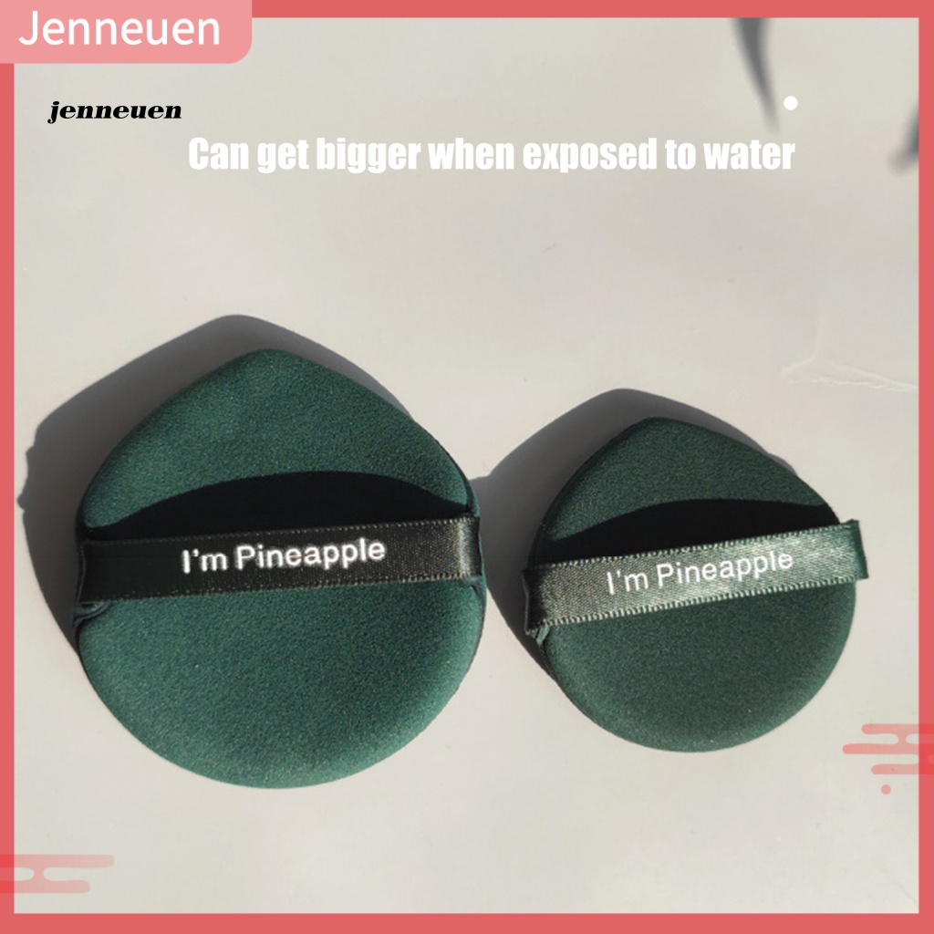 Mút Trang Điểm Hai Mặt Độ Đàn Hồi Cao Thiết Kế Thoáng Khí Họa Tiết Dâu Tây Xinh Xắn