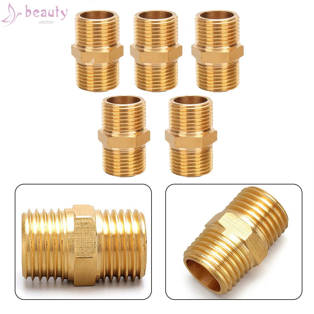 Set 5 Núm Vú Lục Giác 27mm Bằng Đồng Thau Siêu Bền Tiện Dụng