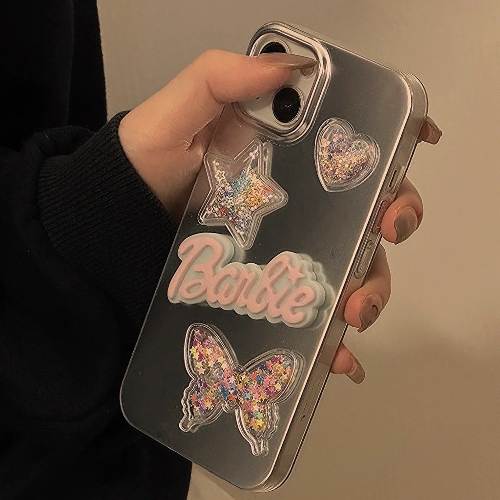 Ốp Điện Thoại Chống Rơi Hình Búp Bê Barbie Ba Chiều Cho Iphone 14promax 13 11 14pro 13pro 14