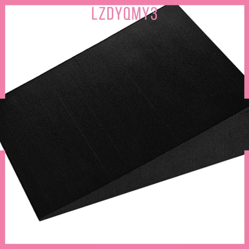 2x yoga wedge blocks, slant board calf stretcher, squat ramp board
