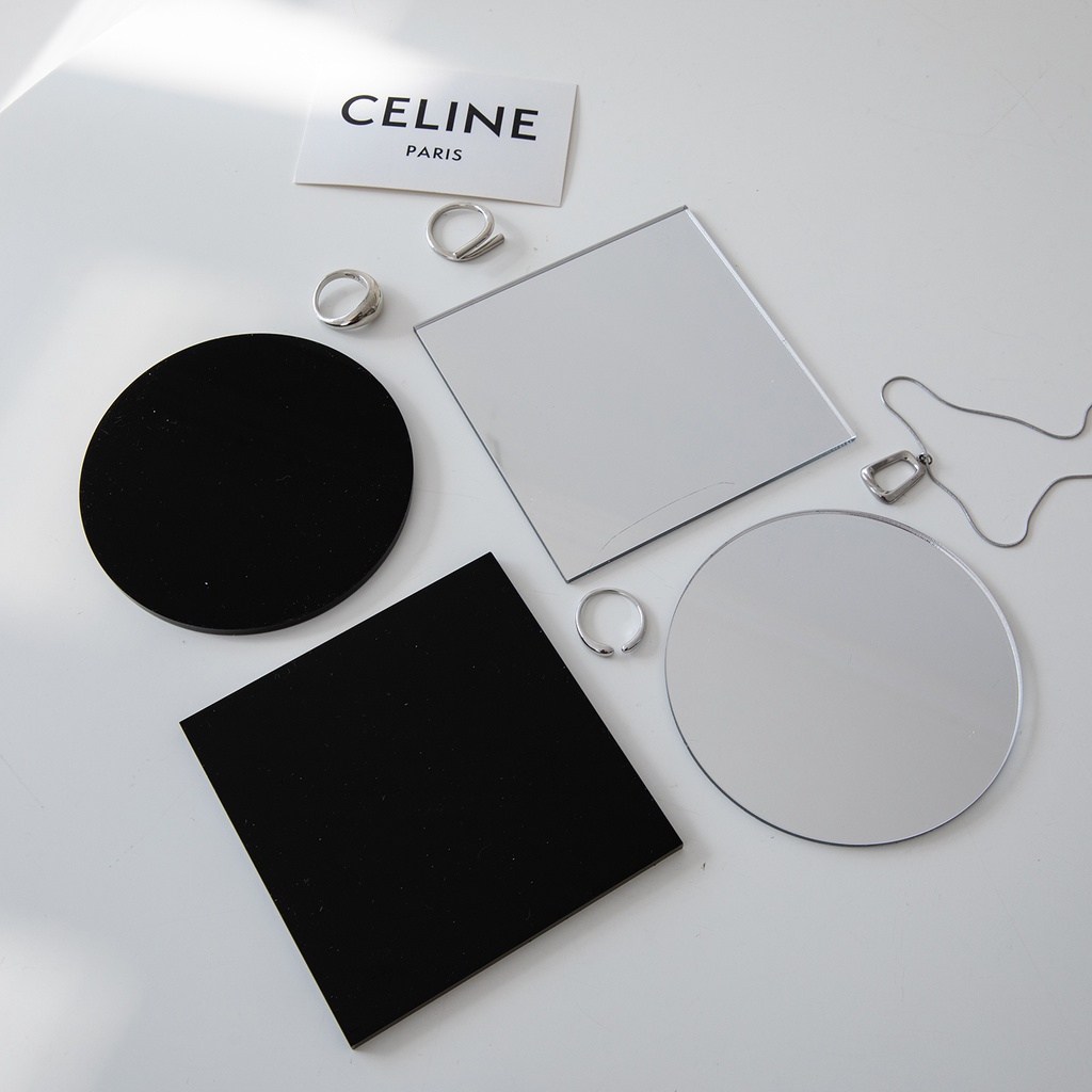 Bộ Tấm Phông Nền Acrylic Tráng Gương Phản Quang Dùng Làm Đạo Cụ Chụp Ảnh