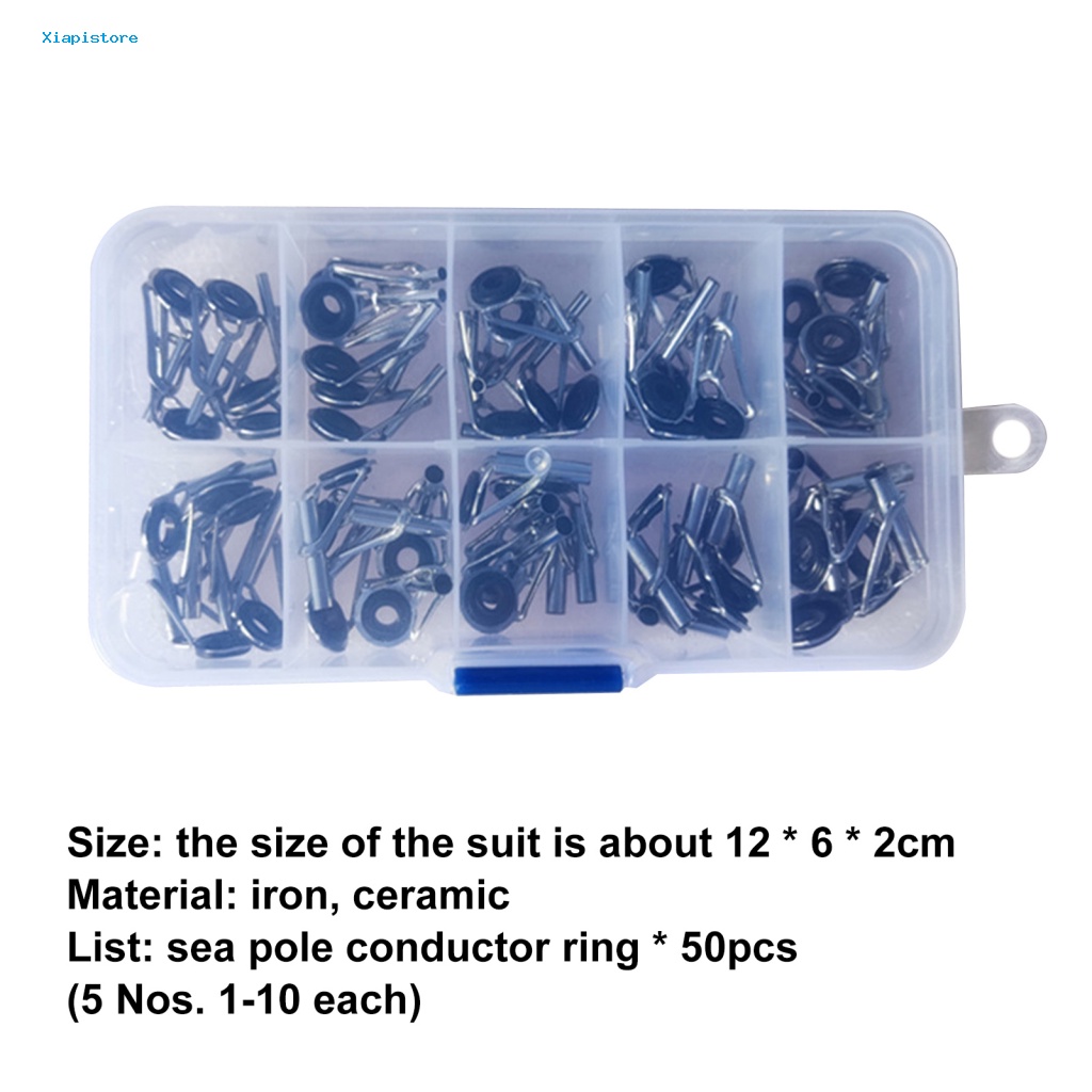Set 50 Phụ Kiện Chống Rối Cho Cần Câu Cá Fishermen