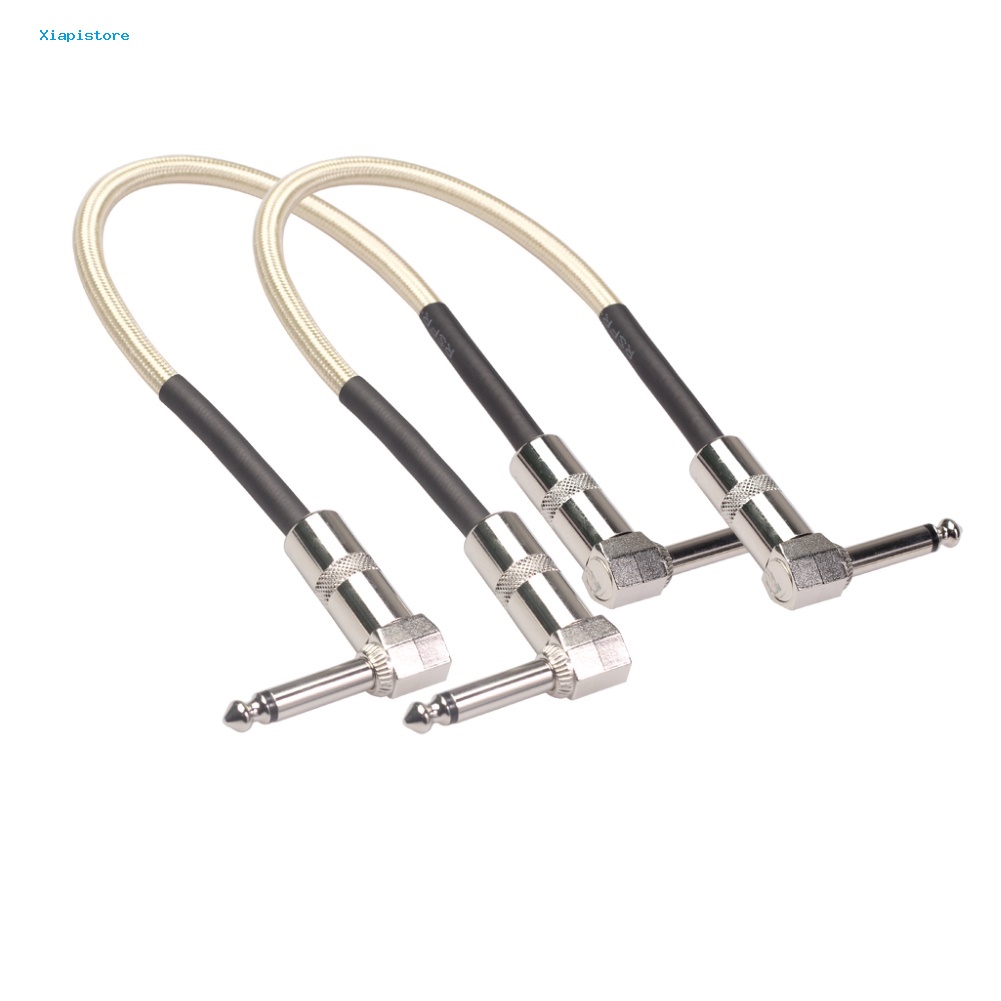 Dây Cáp Hiệu Ứng Góc Phải Dài 30cm Chuyên Dụng Cho Đàn Guitar Điện