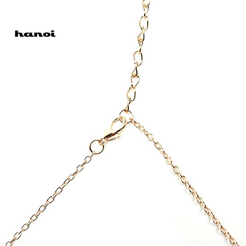 Khuyên Rốn Phối Dây Xích Đính Đá Thời Trang Cho Nữ