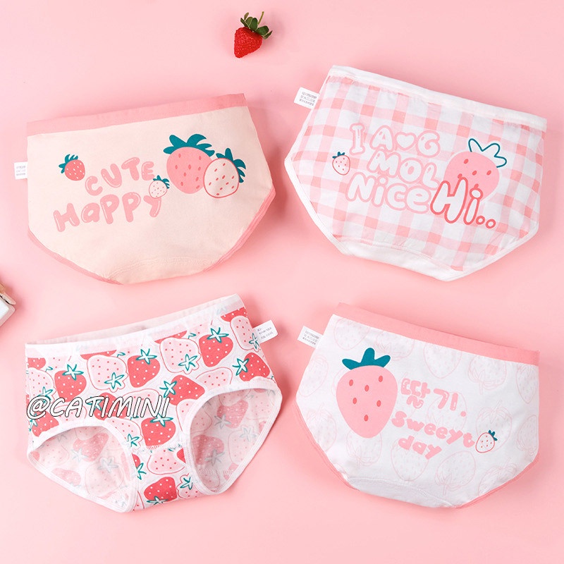 Quần Lót 100% cotton Xinh Xắn Dành Cho Bé Gái