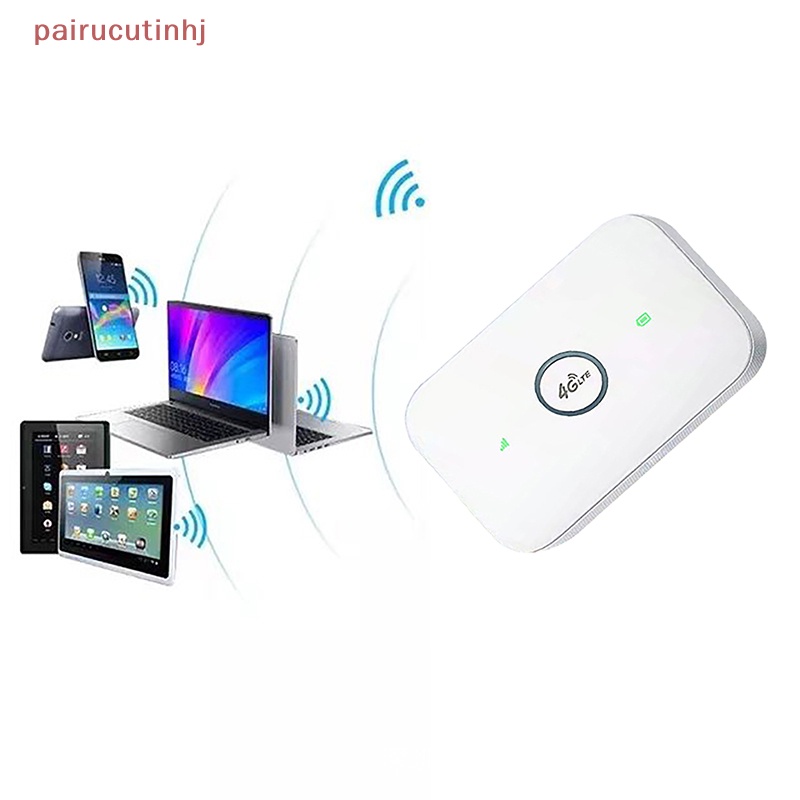 Cặp Bộ Phát WiFi Không Dây Di Động MiFi 4G Với Khe Sim Cho Xe Hơi