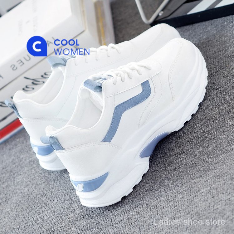 Giày Sneaker Cao Su PU Mũi Tròn Thắt Dây Chéo Màu Trơn Phong Cách Thời Trang Mới 2023