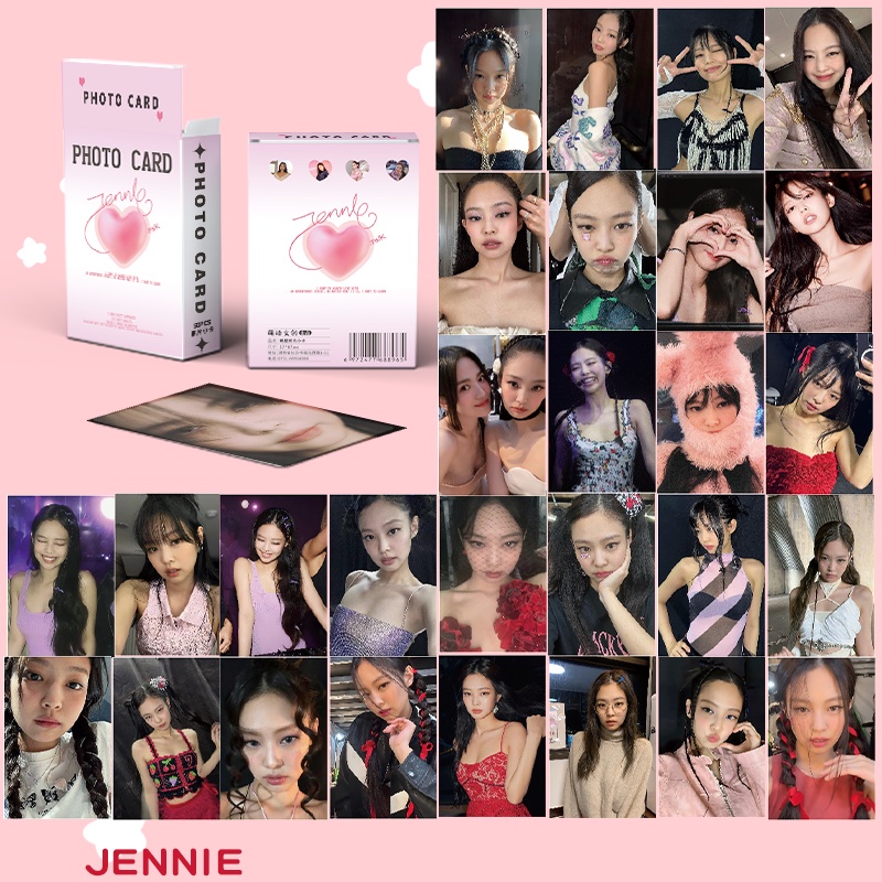BLACKPINK Card Set 50 Tấm Thẻ Ảnh Kpop Laser Lomo Card Hình Nhóm Nhạc