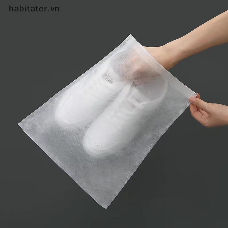 Set 10 Túi Dây Rút Đựng Giày Chống Bụi Bẩn Tiện Dụng