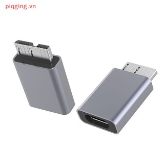 Piqging Đầu Chuyển Đổi Từ Cổng type c Sang usb 3.0 micro b