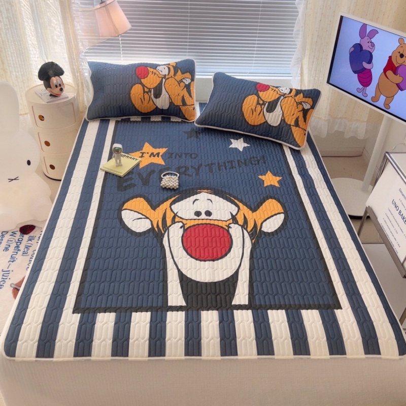 Bộ Thảm Lót Giường Ba Món Bằng Cao Su Mềm Thoáng Mát Mùa Hè Cho Trẻ Em