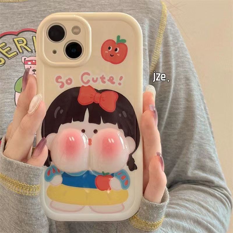 Ốp Điện Thoại Mềm In Hình Công Chúa Hoạt Hình Cho IPhone 14 ProMax 11 12 13 Pro X XR XS Max 7 8 Plus