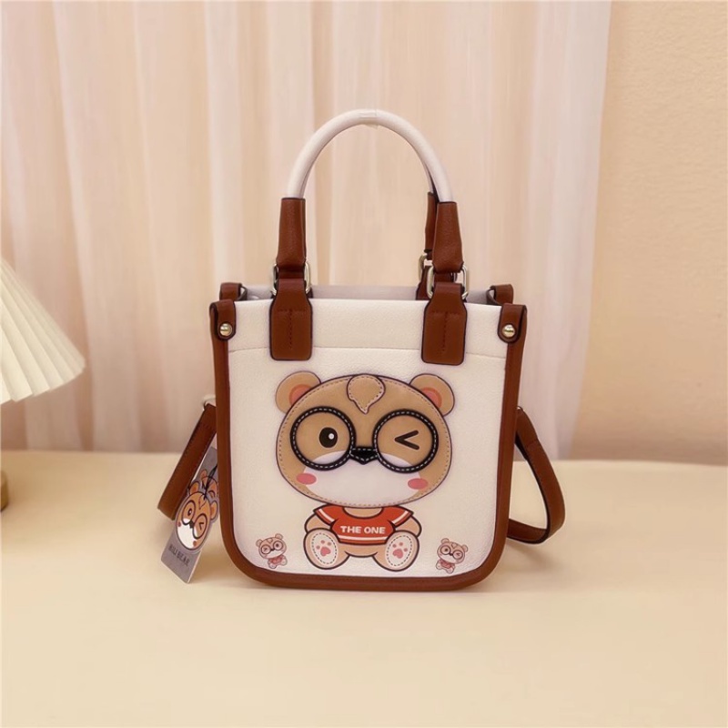 Túi Tote Đeo Vai Màu Tương Phản Phong Cách Pháp Sang Trọng Cho Nữ