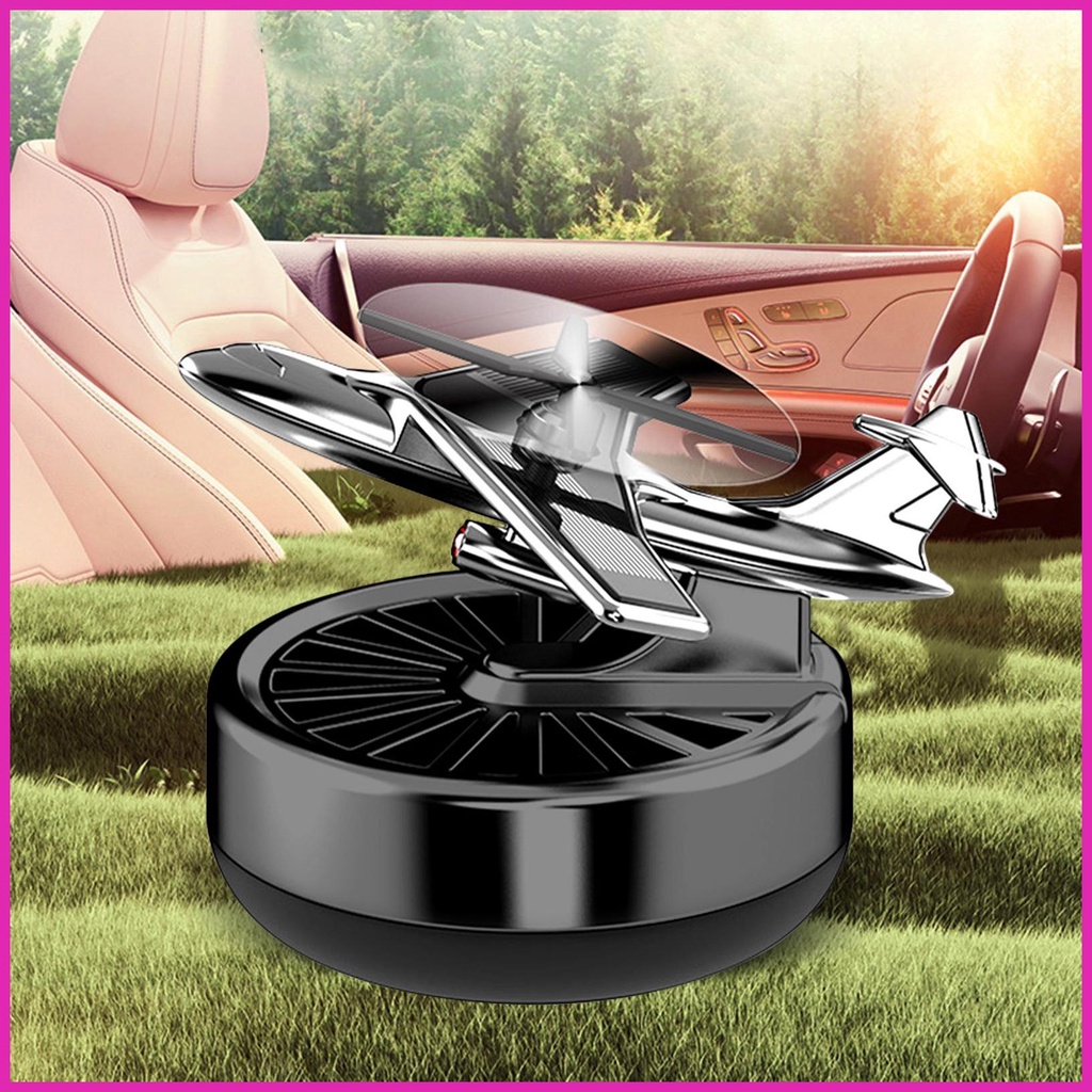 Máy Khuếch Tán Hương Thơm Xe Hơi / Máy Bay Năng Lượng Mặt Trời Xoay Được Dễ Sử Dụng