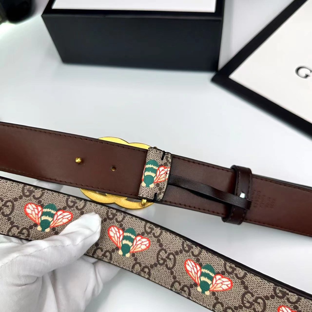 3,8cm phù hợp cho cả nam và nữ. Thắt lưng, thắt lưng da thật, logo gg, thắt lưng bộ đôi in hình ong, thắt lưng quần jean, thắt lưng cặp đôi trang trọng