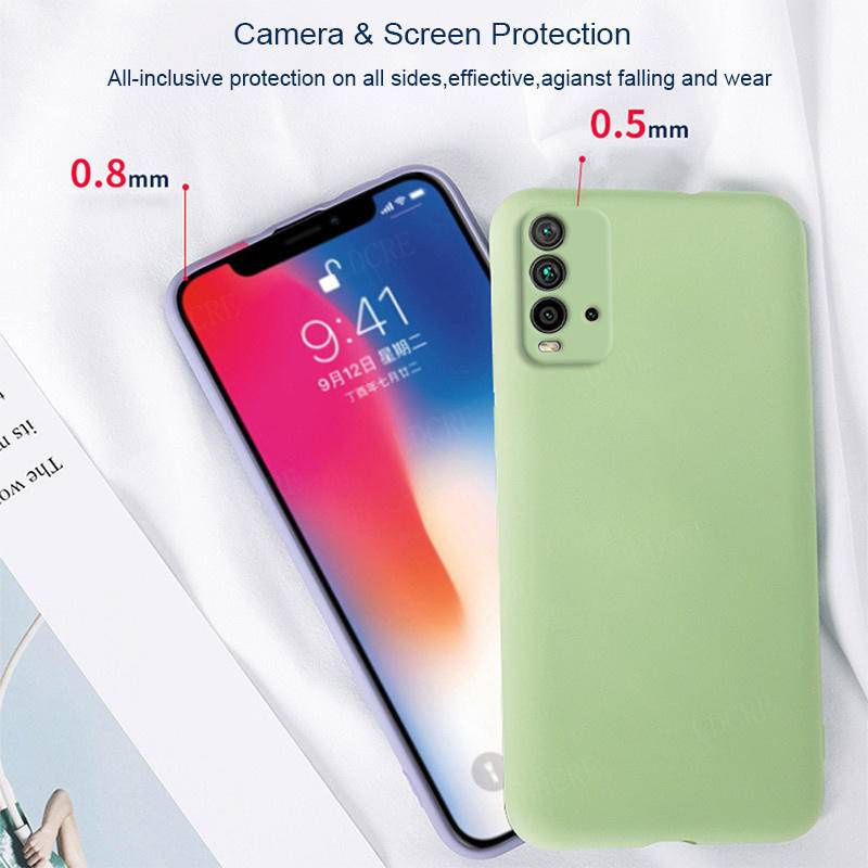 Ốp Điện Thoại Silicone Màu Trơn Cho Redmi Note 12T 11T 11S 11R 11E 11 Pro Plus 4G 5G