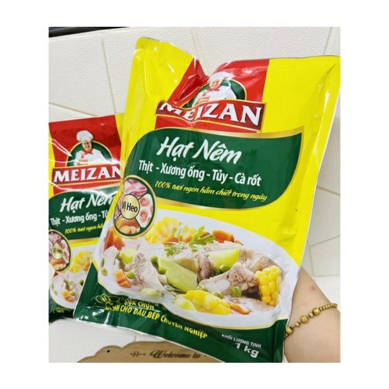 Túi quà tặng hạt nêm mê zan