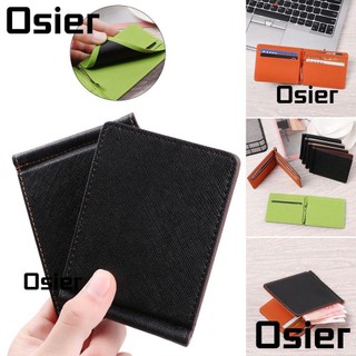 Ví Nam Mỏng Gập Đôi Có Kẹp Tiền / Thẻ Tín Dụng 1 Cái