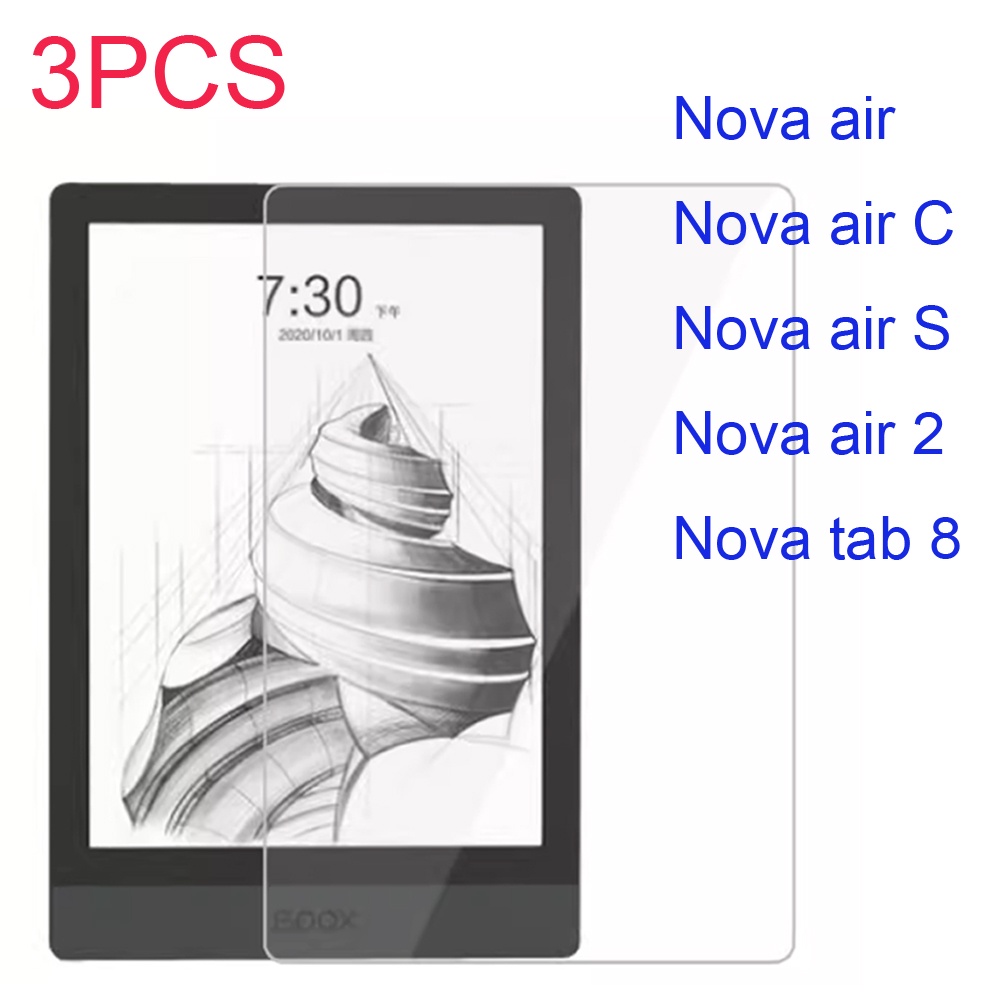 Set 3 Miếng Dán PET Mềm Bảo Vệ Màn Hình Cho ONYX Boox NOVA air C S TAB 8 7.8 ''