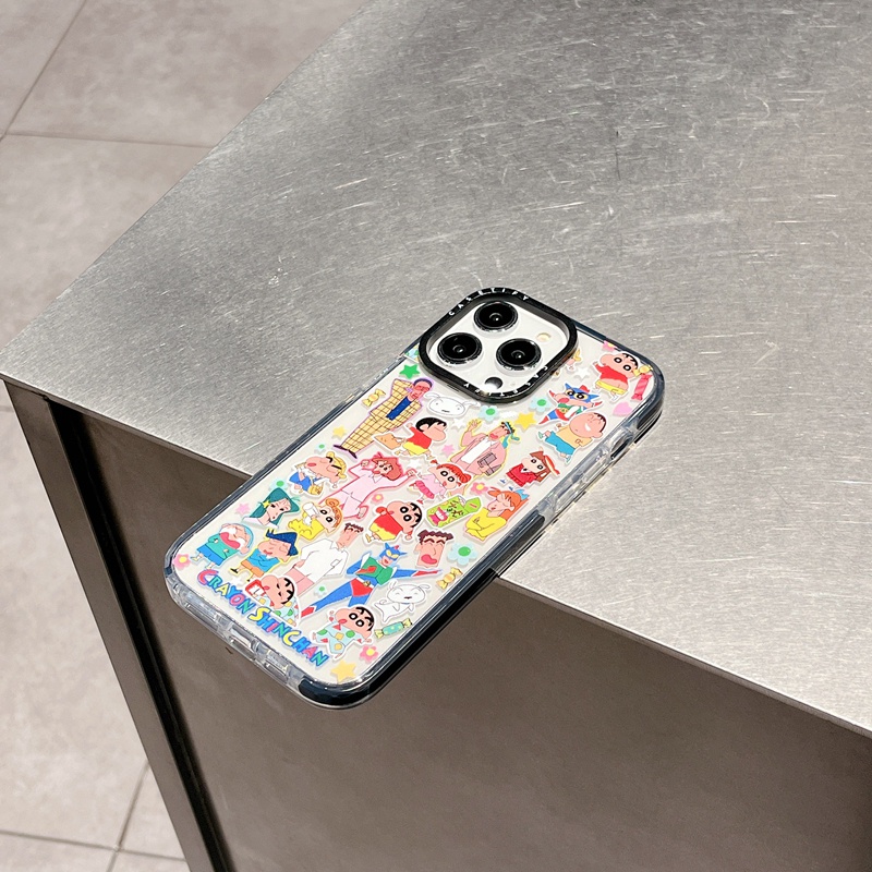 Ốp Điện Thoại TPU Silicon Mềm Hình Cậu Bé Bút Chì Cho iPhone 14 Plus 11 12 13 Pro Max