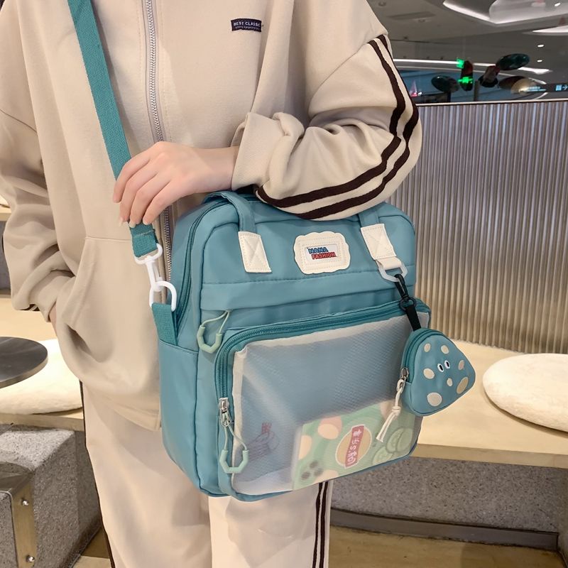 Just STAR Túi vải Nhật Bản Ý Hợp Thời Trang Cho Học Sinh