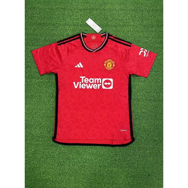 Áo Thun Số 2 23-24 MU UTD Sân Nhà / Sân Khách 2 Mùa Giải 3 Năm Kiểu Thể Thao Cho Nam