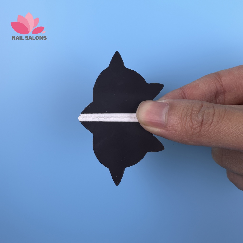 Set 6 Bookmark Hình Mèo Đen Đáng Yêu Có Nam Châm Đánh Dấu Trang Sách Cho Học Sinh